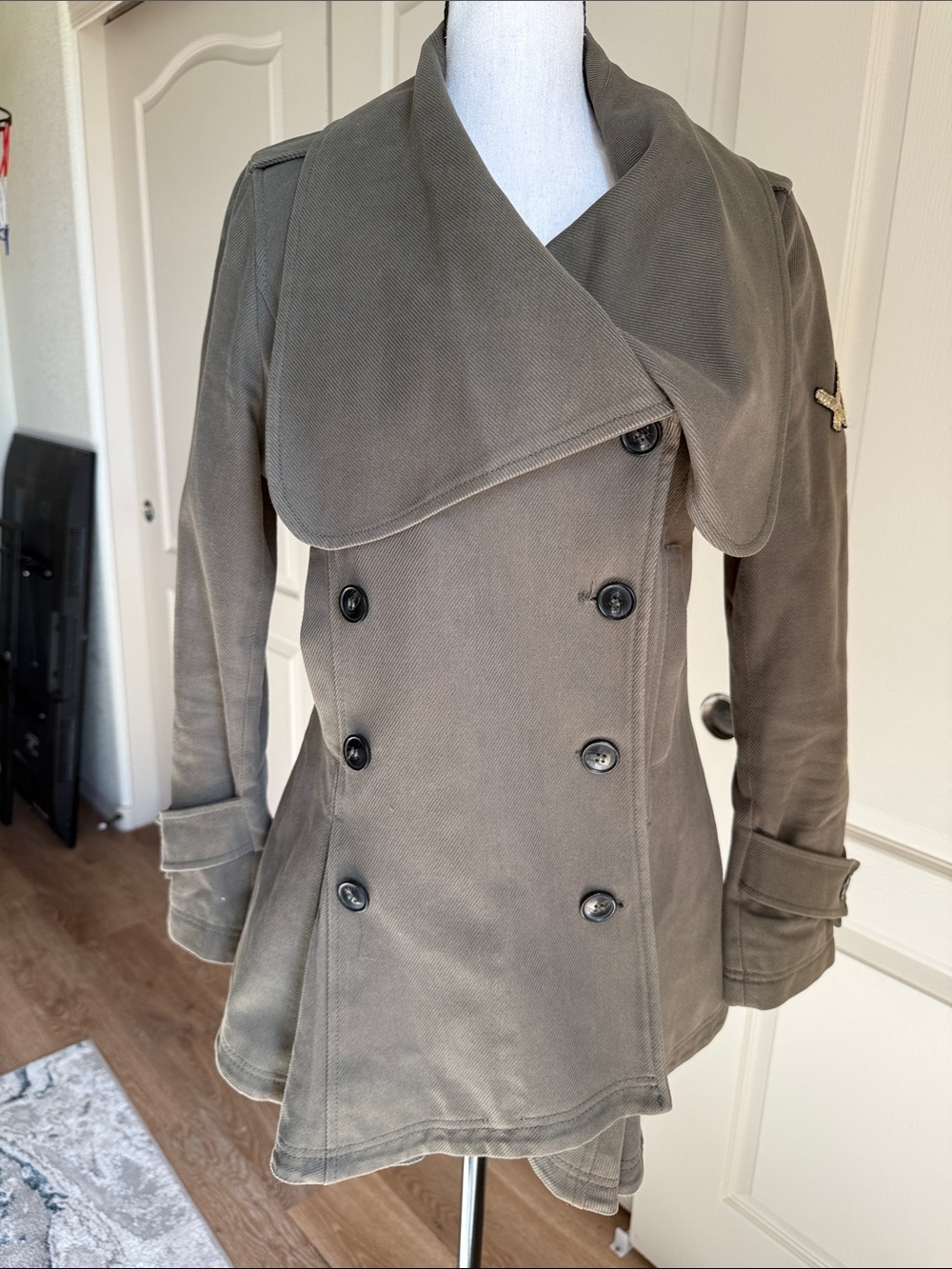 William Rast cotton utility jacket, size M